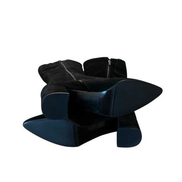 La Canadienne Heritage Heaven Black Waterproof Suede Dress Boots NEW Size 10 - Picture 7 of 11